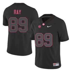 NCAA Men's Alabama Crimson Tide #89 LaBryan Ray Stitched College Nike Authentic Black Football Jersey HM17P05ET
